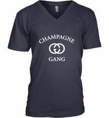 Womens Champagne Gang  Gift Mom, Womens, Girlfriend Funny Mother's Men's V-Neck Men's V-Neck - Nice-Tshirts4u