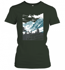 North Cascades National Park Washington Vintage Gift Women's T-Shirt Women's T-Shirt - Nice-Tshirts4u
