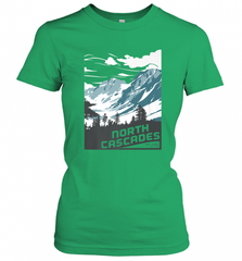 North Cascades National Park Washington Vintage Gift Women's T-Shirt Women's T-Shirt - Nice-Tshirts4u