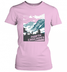 North Cascades National Park Washington Vintage Gift Women's T-Shirt Women's T-Shirt - Nice-Tshirts4u