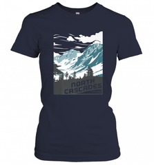 North Cascades National Park Washington Vintage Gift Women's T-Shirt Women's T-Shirt - Nice-Tshirts4u