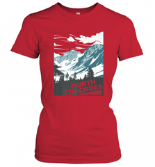 North Cascades National Park Washington Vintage Gift Women's T-Shirt Women's T-Shirt - Nice-Tshirts4u