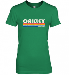 Vintage 70s 80s Style Oakley CA Women's Premium T-Shirt Women's Premium T-Shirt - Nice-Tshirts4u