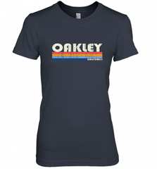 Vintage 70s 80s Style Oakley CA Women's Premium T-Shirt Women's Premium T-Shirt - Nice-Tshirts4u