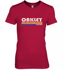 Vintage 70s 80s Style Oakley CA Women's Premium T-Shirt Women's Premium T-Shirt - Nice-Tshirts4u