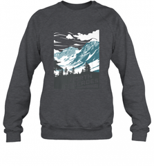 North Cascades National Park Washington Vintage Gift Crewneck Sweatshirt Crewneck Sweatshirt - Nice-Tshirts4u
