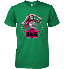 WWE Sasha Banks Pink Hair with Logo Men's Premium T-Shirt Men's Premium T-Shirt - Nice-Tshirts4u