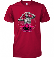 WWE Sasha Banks Pink Hair with Logo Men's Premium T-Shirt Men's Premium T-Shirt - Nice-Tshirts4u