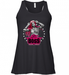 WWE Sasha Banks Pink Hair with Logo Women's Racerback Tank Women's Racerback Tank - Nice-Tshirts4u
