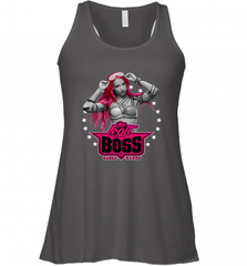 WWE Sasha Banks Pink Hair with Logo Women's Racerback Tank Women's Racerback Tank - Nice-Tshirts4u