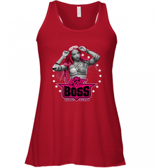 WWE Sasha Banks Pink Hair with Logo Women's Racerback Tank Women's Racerback Tank - Nice-Tshirts4u