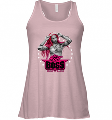 WWE Sasha Banks Pink Hair with Logo Women's Racerback Tank Women's Racerback Tank - Nice-Tshirts4u