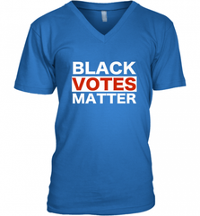 Black Votes Matter T Shirt Election Voters Rights BLM Pride Men's V-Neck Men's V-Neck - Nice-Tshirts4u