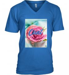 Womens Floral Cunt T shirt _ See You Next Tuesday Men's V-Neck Men's V-Neck - Nice-Tshirts4u