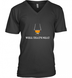 Well That's Neat  Funny Whiskey Men's V-Neck