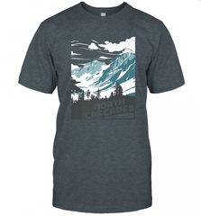 North Cascades National Park Washington Vintage Gift Men's T-Shirt Men's T-Shirt - Nice-Tshirts4u