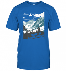 North Cascades National Park Washington Vintage Gift Men's T-Shirt Men's T-Shirt - Nice-Tshirts4u
