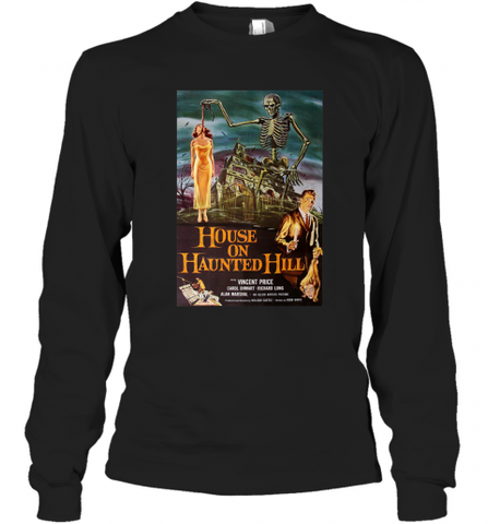 Vintage Movie Poster Long Sleeve T-Shirt Long Sleeve T-Shirt / Black / S Long Sleeve T-Shirt - Nice-Tshirts4u