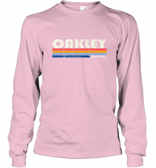 Vintage 70s 80s Style Oakley CA Long Sleeve T-Shirt Long Sleeve T-Shirt - Nice-Tshirts4u