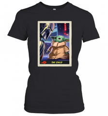 Star Wars The Mandalorian The Child Trading Card Women's T-Shirt Women's T-Shirt - Nice-Tshirts4u