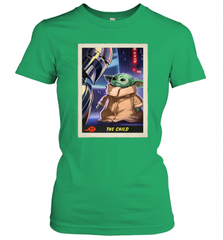 Star Wars The Mandalorian The Child Trading Card Women's T-Shirt Women's T-Shirt - Nice-Tshirts4u