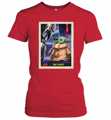 Star Wars The Mandalorian The Child Trading Card Women's T-Shirt Women's T-Shirt - Nice-Tshirts4u