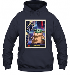 Star Wars The Mandalorian The Child Trading Card Hooded Sweatshirt