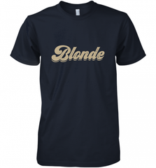 Blonde Hair Color Retro Babe Men's Premium T-Shirt Men's Premium T-Shirt - Nice-Tshirts4u