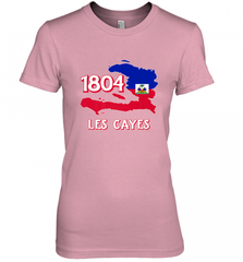 Nice Haitian Flag Day Shirt _ Les Cayes Haiti Map 1804 Women's Premium T-Shirt Women's Premium T-Shirt - Nice-Tshirts4u