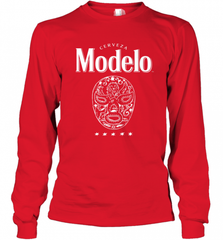 Modelo Lucha Libre Long Sleeve T-Shirt Long Sleeve T-Shirt - Nice-Tshirts4u