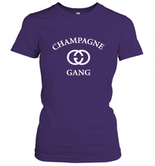 Womens Champagne Gang  Gift Mom, Womens, Girlfriend Funny Mother's Women's T-Shirt Women's T-Shirt - Nice-Tshirts4u