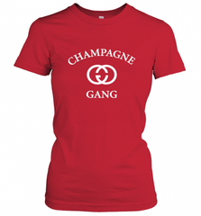 Womens Champagne Gang  Gift Mom, Womens, Girlfriend Funny Mother's Women's T-Shirt Women's T-Shirt - Nice-Tshirts4u