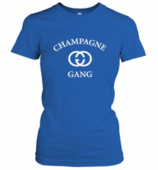 Womens Champagne Gang  Gift Mom, Womens, Girlfriend Funny Mother's Women's T-Shirt Women's T-Shirt - Nice-Tshirts4u