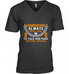 Grandmothers always have time Men's V-Neck Men's V-Neck - Nice-Tshirts4u