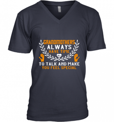 Grandmothers always have time Men's V-Neck Men's V-Neck - Nice-Tshirts4u
