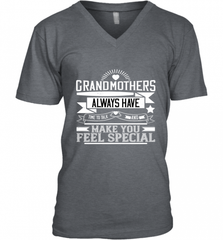 Grandmothers always have time to talk and make you feel special 01 Men's V-Neck Men's V-Neck - Nice-Tshirts4u