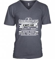 Grandmothers always have time to talk and make you feel special 01 Men's V-Neck Men's V-Neck - Nice-Tshirts4u