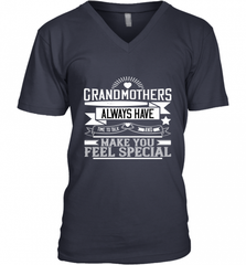 Grandmothers always have time to talk and make you feel special 01 Men's V-Neck Men's V-Neck - Nice-Tshirts4u