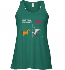 School Social Worker Unicorn Others You Women's Racerback Tank Women's Racerback Tank - Nice-Tshirts4u