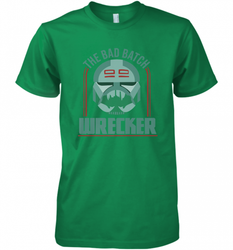 Star Wars_ The Clone Wars The Bad Batch Wrecker Men's Premium T-Shirt