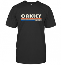 Vintage 70s 80s Style Oakley CA Men's T-Shirt