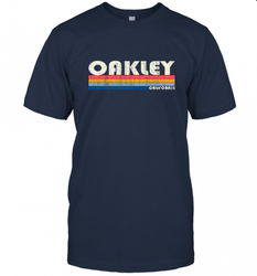 Vintage 70s 80s Style Oakley CA Men's T-Shirt