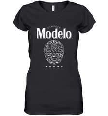 Modelo Lucha Libre Women's V-Neck T-Shirt Women's V-Neck T-Shirt - Nice-Tshirts4u