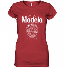 Modelo Lucha Libre Women's V-Neck T-Shirt Women's V-Neck T-Shirt - Nice-Tshirts4u