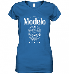 Modelo Lucha Libre Women's V-Neck T-Shirt Women's V-Neck T-Shirt - Nice-Tshirts4u