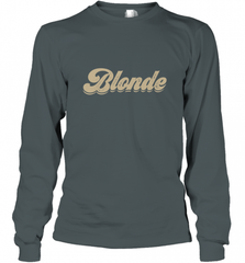 Blonde Hair Color Retro Babe Long Sleeve T-Shirt Long Sleeve T-Shirt - Nice-Tshirts4u