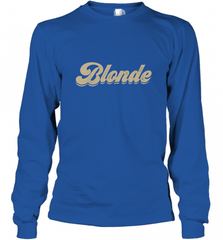Blonde Hair Color Retro Babe Long Sleeve T-Shirt Long Sleeve T-Shirt - Nice-Tshirts4u