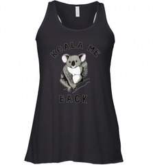 Koala me Back Tee. Cute Morningstar Shirt, Lucifer and Ella Women's Racerback Tank Women's Racerback Tank - Nice-Tshirts4u