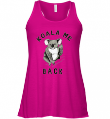 Koala me Back Tee. Cute Morningstar Shirt, Lucifer and Ella Women's Racerback Tank Women's Racerback Tank - Nice-Tshirts4u