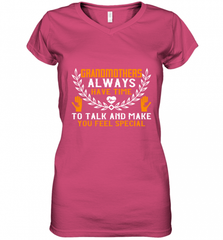 Grandmothers always have time Women's V-Neck T-Shirt Women's V-Neck T-Shirt - Nice-Tshirts4u